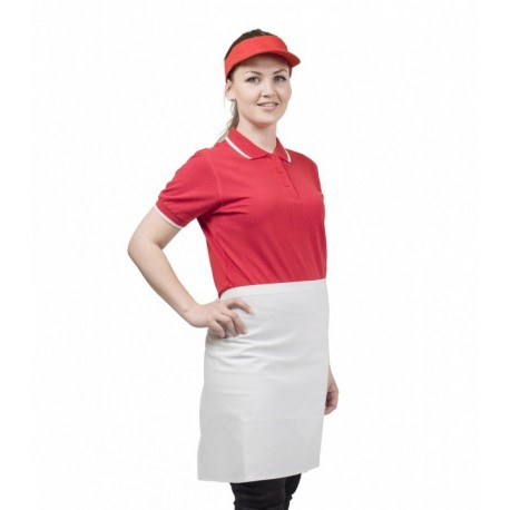 Zástera polovičná biela