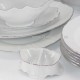 BERNADOTTE biela platinová linka obedová súprava 26 D