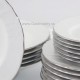 BERNADOTTE biela platinová linka obedová súprava 26 D