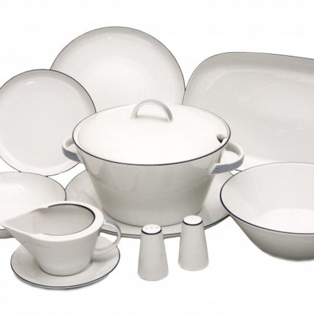 Tom modrá linkaobedová súprava 27 D