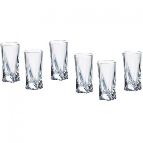 QUADRO pohár 50 ml 6 ks - sada