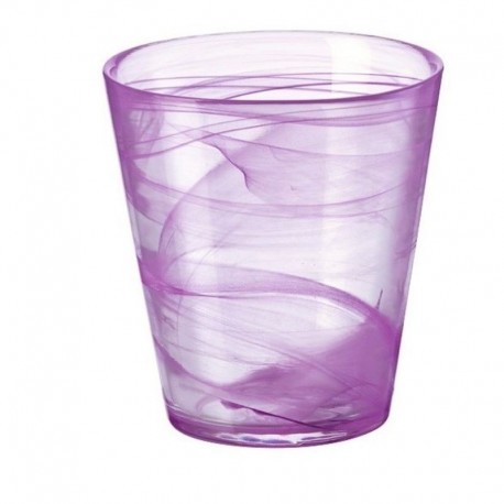CAPRI pohár 370 ml 6 ks fialový