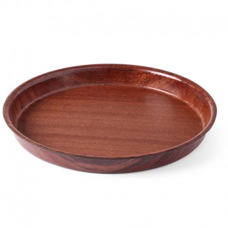 Servírovací podnos okrúhly s vysokým okrajom