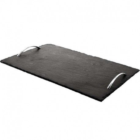 Podložka z bridlicového kameňa s rúčkami