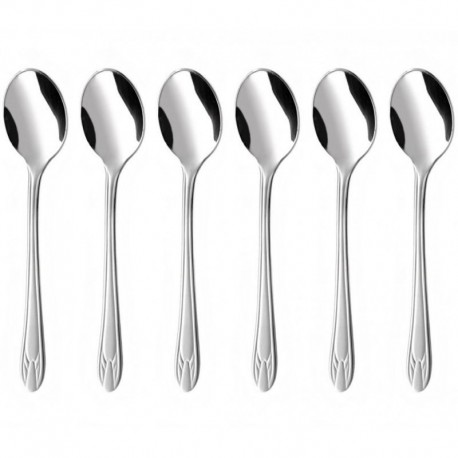 Kávové lyžičky RUBÍN - 6 D