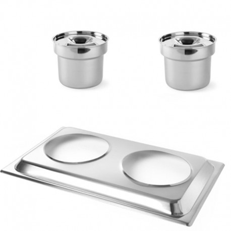 Rám k nádobám polievku ku chafingom