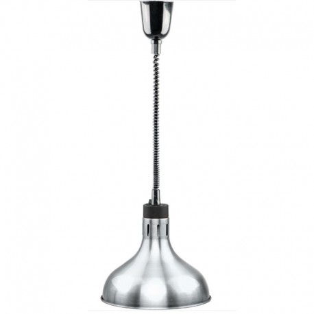 Ohrevná lampa závesná - šedá