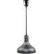 Ohrevná lampa závesná - čierna