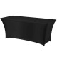 Cateringový poťah na hranatý stôl - čierny