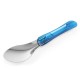 Lopatka na zmrzlinu s farebnou rúčkou - modrá