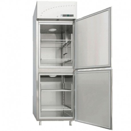 Chladnička nerezová 2x235 l, LS-2350