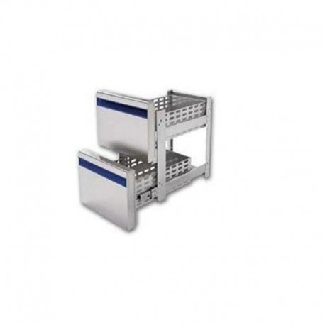 2 Zásuvkový modul 1/2 + 1/2