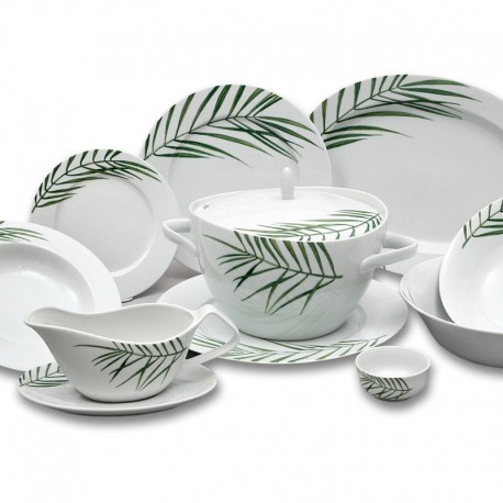 Sylvie obedová súprava s palmovými listami 27 D