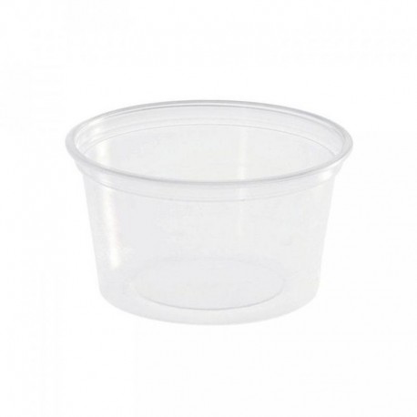 Miska okrúhla 450 ml, transparentná, transparentná