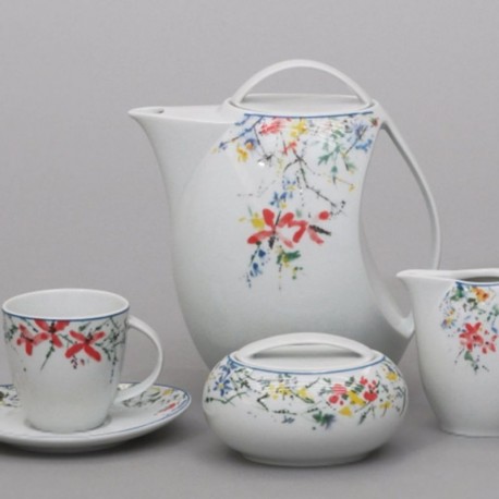 Loos čajová súprava 17 D - drobné kvety