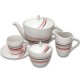 Sylvie čajová súprava s prúžkami 17 D