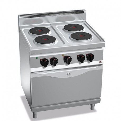 4.plat. elektrický sporák s elektrickou rúrou