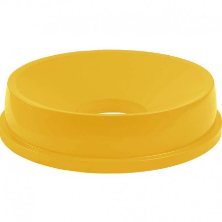 Pokrievka s otvorom žltá