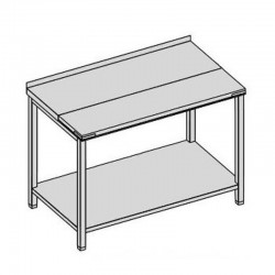 Prac. stôl rozráb. s policou hl 600-700-800 mm, šír 600 mm - 1900 mm