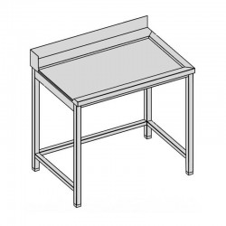 Odoberací stôl, hl 600 -800 mm, šír 800 -1900 mm