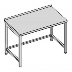 Pracovný stôl bez police hl 600-700-800 mm, šír 600 mm - 1700 mm