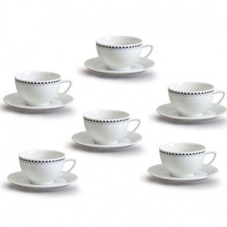 Lea Šapo čajové nízke (155) bodky a trojuholníčky