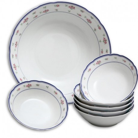 Kompótová súprava Rose ruža ružová 7 D