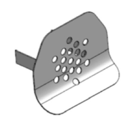 Sitko pred výtokový ventil