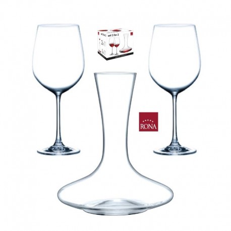 Sada kalichov a karafa 1500/610 ml