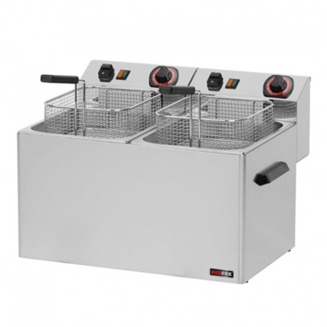 FRITÉZA Elektrická 2X8 l, 230 V, FE-77