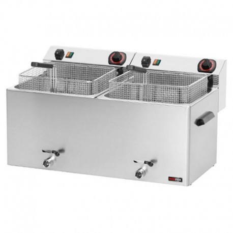 FRITÉZA Elektrická 2X11 l, 400 V, FE-1010T