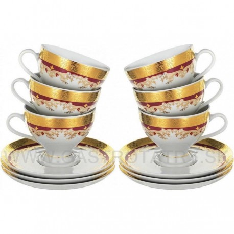 CHRISTINE šapo kávova súprava 12/6 os