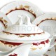 Obedová súprava Tulip výrazný ornament SP 27 D
