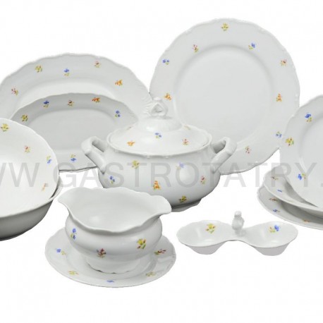 Ophelia kvietky obed. sada 28 D