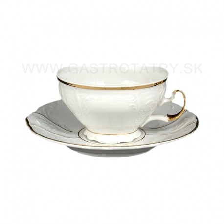 BERNADOTTE šapo 155 cm 12 D zlaté linky