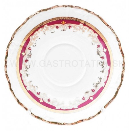 Marie - Louise tanierik pod omáčnik červ.-zl.