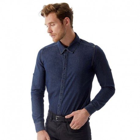 Pánska denimová košeľa VISION
