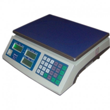 Elektronická váha ACS6/15 do 15 kg IP-52