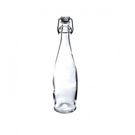 Fľaša INDRO BOTTLE 1000 transpar. uzáver