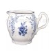 BERNADOTTE kávová súprava 17 D modrý kvet ornament