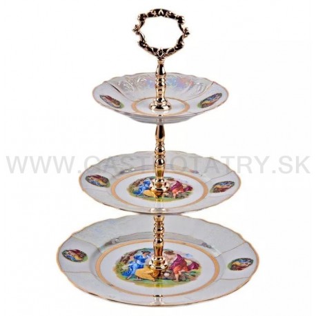 Bernadotte 3 gracie etažerka 3D