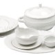 Obedová súprava biela 26 D