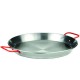 Panvica na paelu 34 veľká z leštenej uhlíkovej ocele