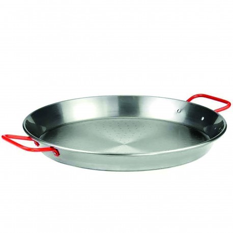 Panvica na paelu 34 veľká z leštenej uhlíkovej ocele