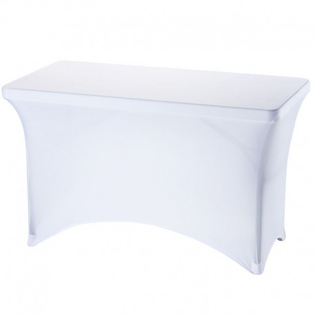 Poťah na stôl 950112, biely