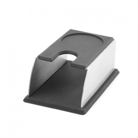 Stojan na tamper na kávu - Nerez / Silikón 