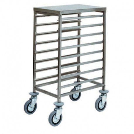 Vozík na plechy GN 1/1 s prac. plochou Multiservice Forcar