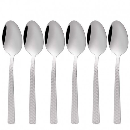 6 dielna súprava kávových lyžičiek Carat