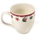 Hrnček 470 ml ivory vianoce