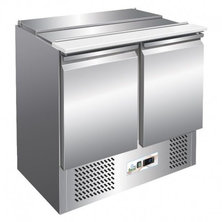 Saladeta FORCOLD 2 dverová s nerezovým poklopom